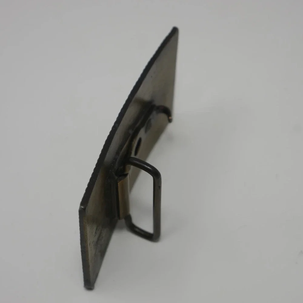 Vintage Winchester Repeating Arms Belt Buckle 1970s Rifle Brass Buckle Deadstock